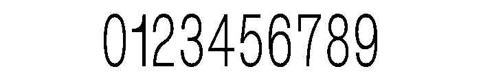 Blei Condensedlight Font OTHER CHARS