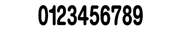 Blei Condensedroundedbold Font OTHER CHARS