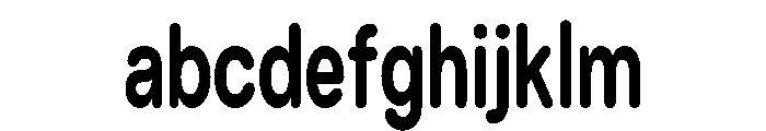 Blei Condensedroundedbold FONT