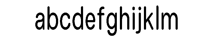 Blei Condensedroundedmedium FONT