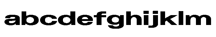 Blei Extendedbold FONT