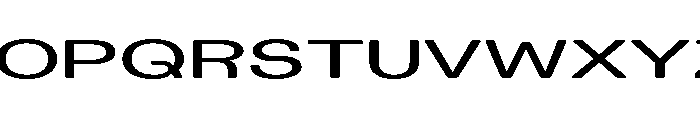 Blei Extendedinflatedmedium Font UPPERCASE
