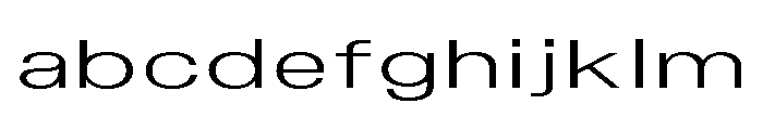 Blei Extendedlight FONT