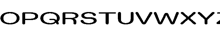Blei Extendedroundedmedium Font UPPERCASE