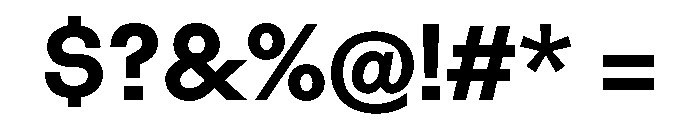 Blei Normalbold Font OTHER CHARS
