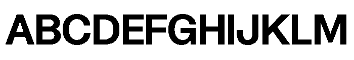 Blei Normalbold Font UPPERCASE