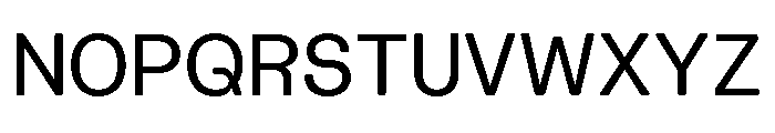 Blei Normalinflatedmedium Font UPPERCASE