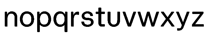 Blei Normalinflatedmedium Font LOWERCASE