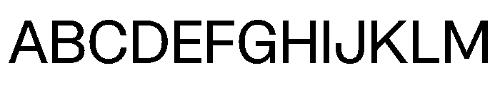 Blei Normalmedium Font UPPERCASE