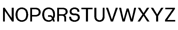 Blei Normalmedium Font UPPERCASE