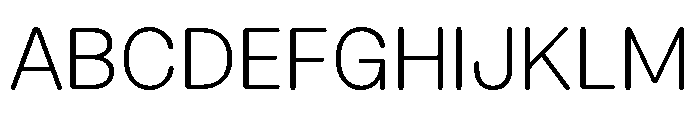 Blei Regular Font UPPERCASE