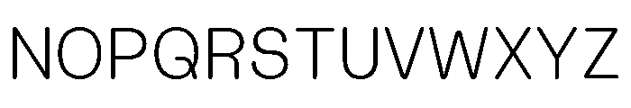 Blei Regular Font UPPERCASE
