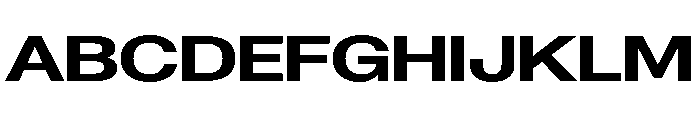 Blei Spreadbold Font UPPERCASE