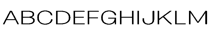 Blei Spreadinflatedlight Font UPPERCASE