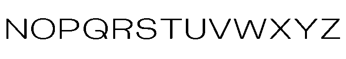 Blei Spreadinflatedlight Font UPPERCASE