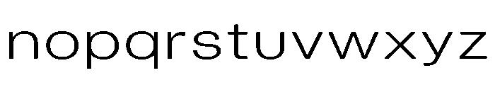 Blei Spreadinflatedlight Font LOWERCASE
