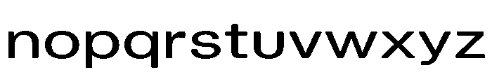 Blei Spreadinflatedmedium Font LOWERCASE