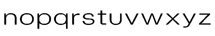 Blei Spreadlight Font LOWERCASE