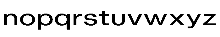Blei Spreadmedium Font LOWERCASE