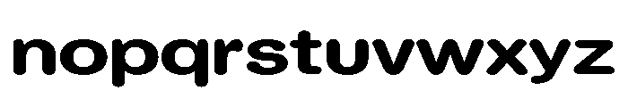Blei Spreadroundedbold Font LOWERCASE