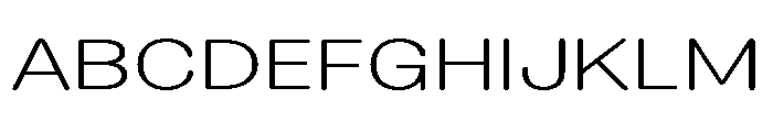 Blei Spreadroundedlight Font UPPERCASE