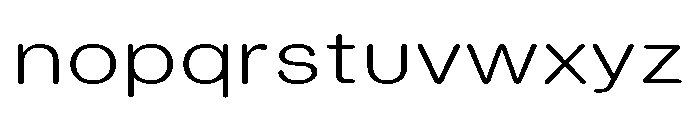 Blei Spreadroundedlight Font LOWERCASE