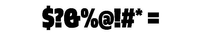 Blinker Headline Font OTHER CHARS