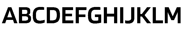 Blinker SemiBold Font UPPERCASE