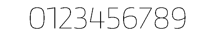Blinker Thin Font OTHER CHARS