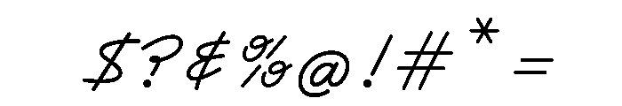 Blitz Script Font OTHER CHARS