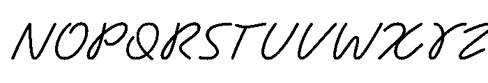 Blitz Script Font UPPERCASE