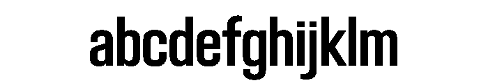 BlockGothic CondensedBold FONT