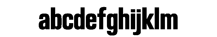 BlockGothic CondensedExtraBold FONT