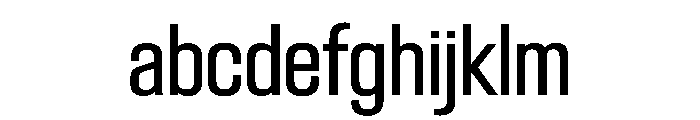 BlockGothic CondensedMedium FONT