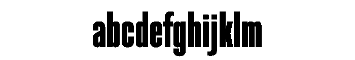 BlockGothic ExtraCondensedExtraBold FONT