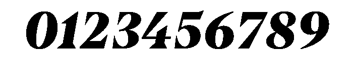 BluuSuuperstar BlackItalic Instance Font OTHER CHARS