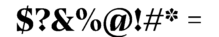 BluuSuuperstar Bold Font OTHER CHARS