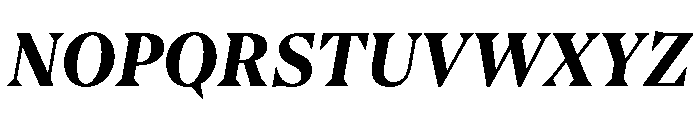 BluuSuuperstar BoldItalic Instance Font UPPERCASE