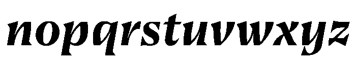 BluuSuuperstar BoldItalic Instance Font LOWERCASE
