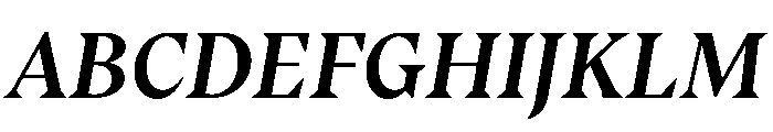 BluuSuuperstar MediumItalic Instance Font UPPERCASE