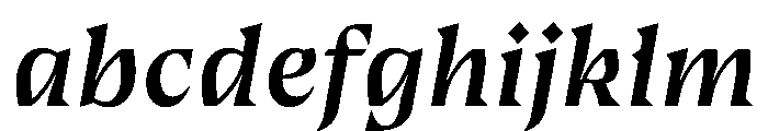 BluuSuuperstar MediumItalic Instance FONT