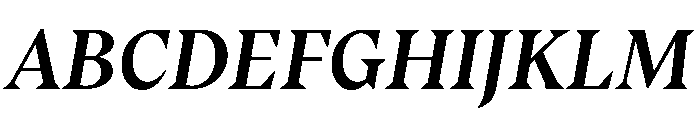 BluuSuuperstar MediumItalic Font UPPERCASE