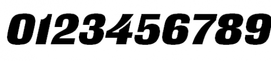 Black Grotesk Black Oblique Font OTHER CHARS