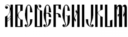 Blagovest 3 Three Font LOWERCASE