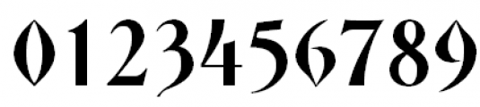 Blagovest 4 Four Font OTHER CHARS