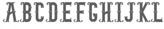 Blacktail Regular Font UPPERCASE