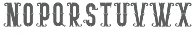 Blacktail Regular Font UPPERCASE