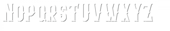 Blacktail Shadow Font LOWERCASE