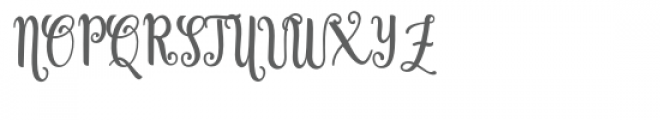 Blangku Font UPPERCASE