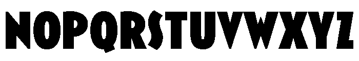 Blakely Black Font UPPERCASE